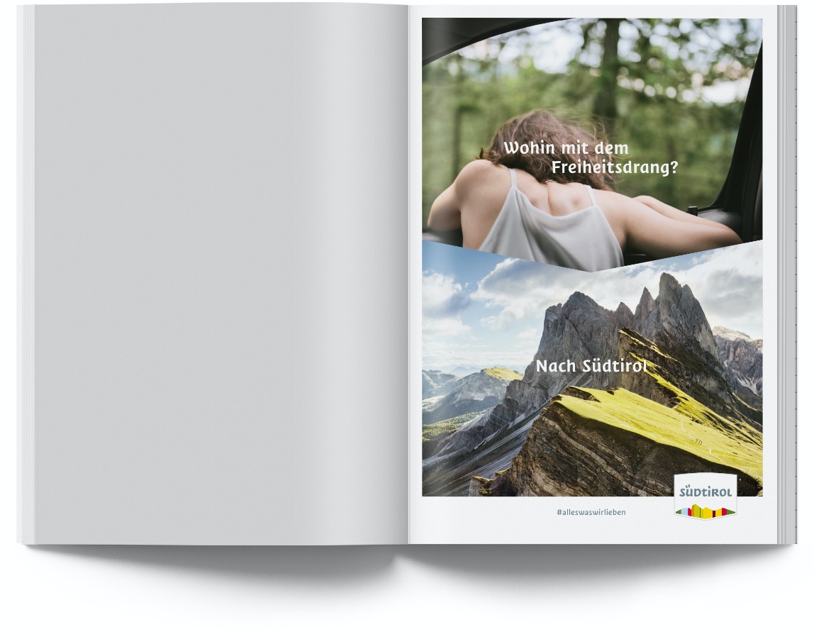 Magazine2 Katalog zeig Bilder von Südtirol