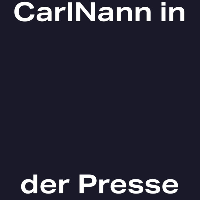 CarlNann in der Presse