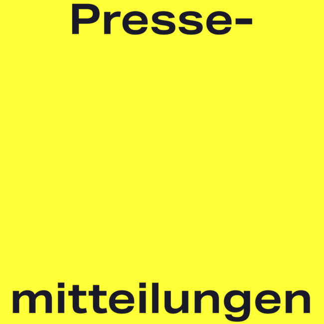 Pressemitteilungen